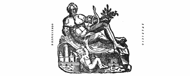 Frontispiece from Astronomiae Instauratae Mechanica (Wandesburg 1598).