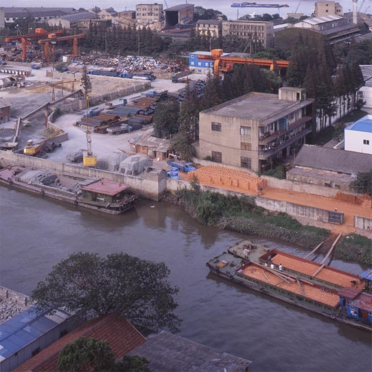 Detail of industrial development at Fuxing island